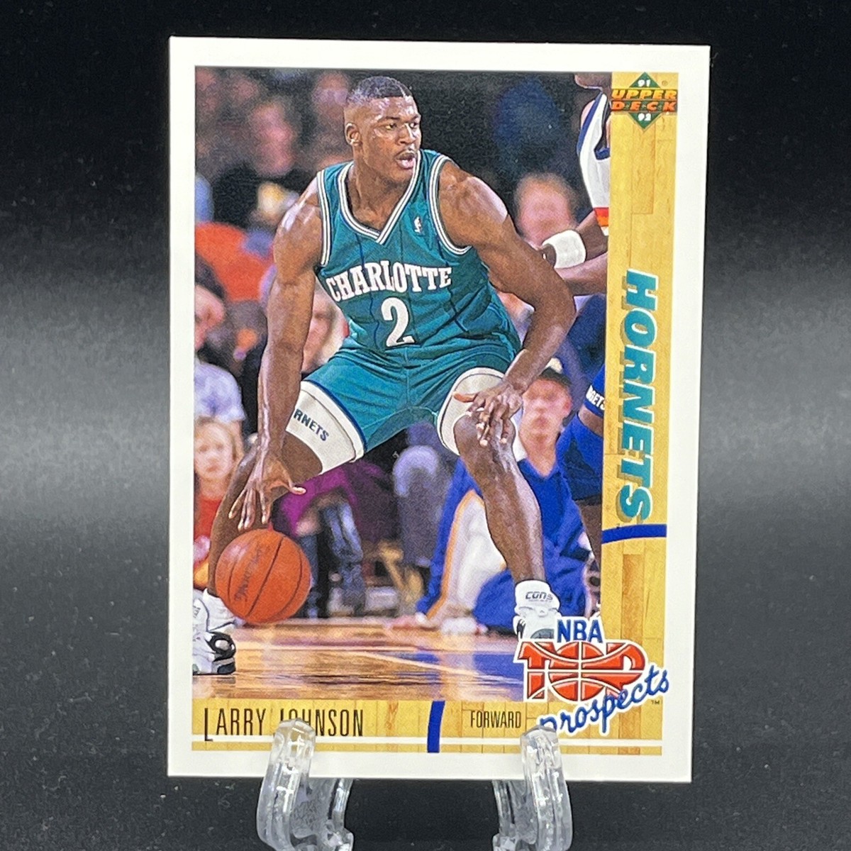 1991-92 Upper Deck Prospects Larry Johnson RC R35072 | eBay