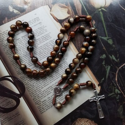 vintage rosario beads necklace | www.carmenundmelanie.at