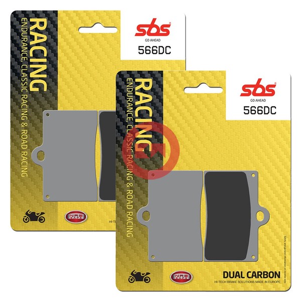 Set 4 BremsbelÄGe Vorne Sbs 566DC Aprilia Rs 250 1995-1997-image