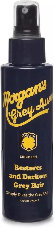 MORGAN'S Morgans Grey Away Hair Restore Darkens Grey Hair Darkening Liquid Color Restorer