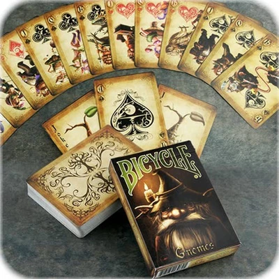 COLLECTIBLE PLAYING CARDS Bicycle Gnomes Playing Cards - (Special Limited Print Run) - New Sealed