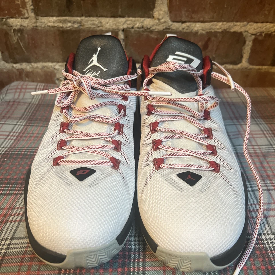 Nike Hombres Air Jordan CP3 VIII AE 725173-101 Blanco Zapatos de Baloncesto Tenis 10 Foto 4 de 4