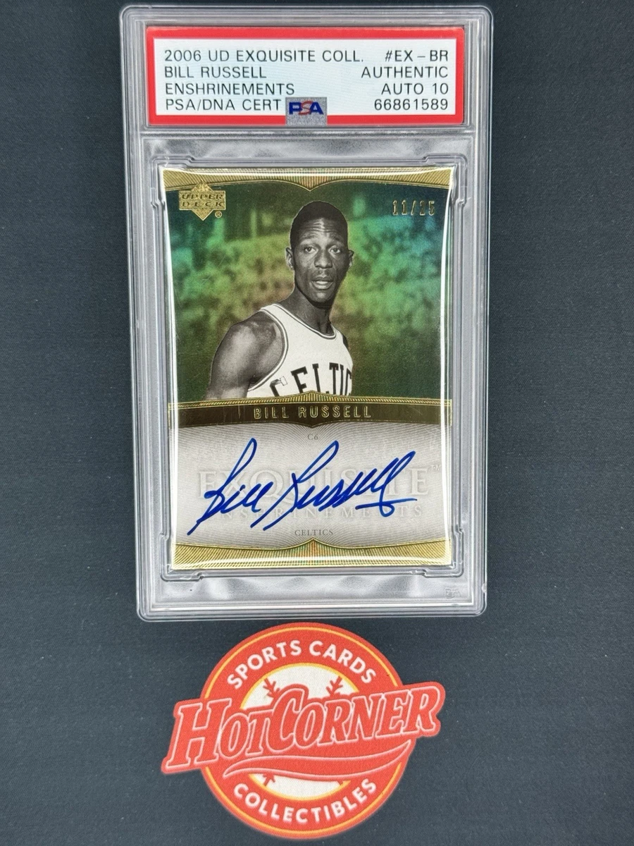 Bill Russell Autographed Basketball Trading Cards | Updated Oct 2026