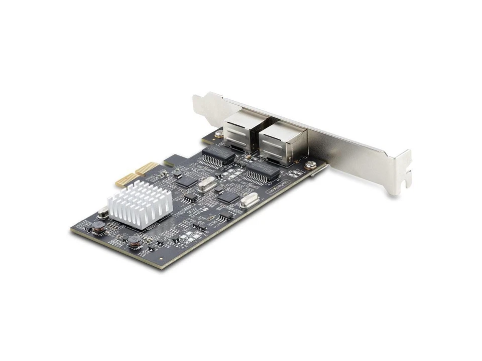 StarTech.com 2-Port 2.5G NBASE-T PCIe Network Card, Intel® I225-V, Dual-Port - Image 2 of 4