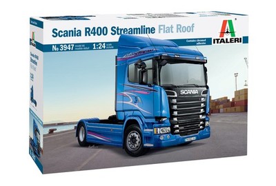 Italeri 3947 SCANIA R400 STREAMLINE Flat Roof 1:24 Bausatz