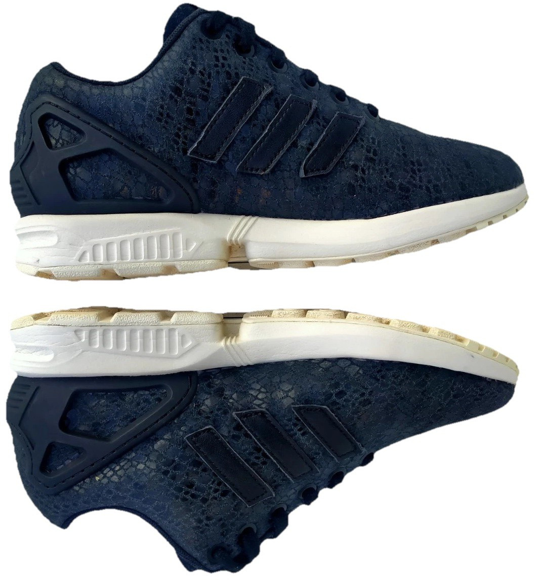 Adidas Originals ZX Flux S79408 Teens Core Black Trainers Size UK 3.5 EU 36 US 5 image 10