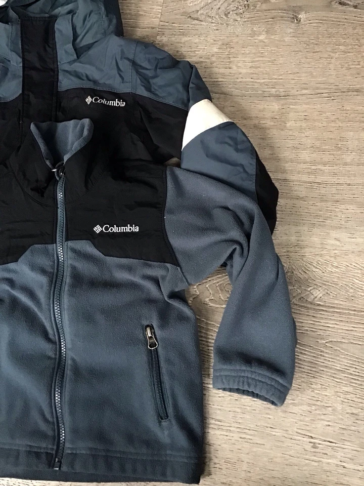 Columbia Boys Bugaboo Fleece Interchange 3 in 1 Jacket Size 4-5 4/5 Youth Kids - Image 2 of 4