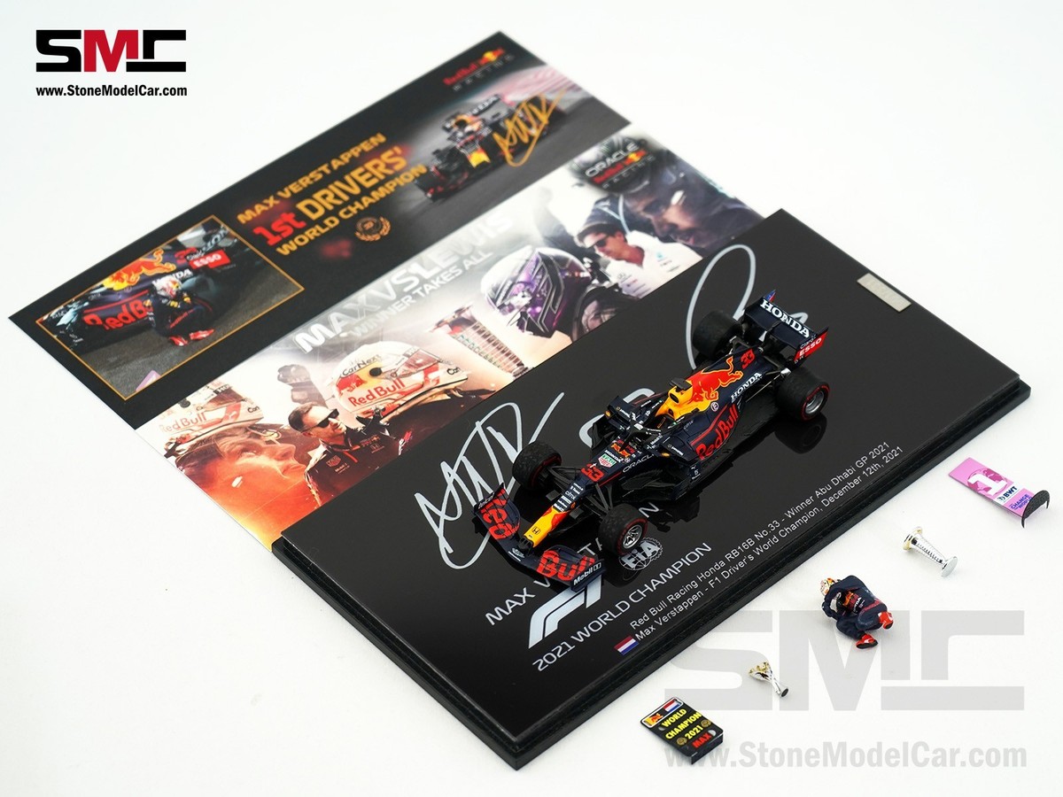 Red Bull RB16B Max Verstappen Abu Dhabi GP 2021 F1 World Champion