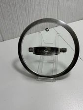 Belgique Glass And Stainless Steel Vented Pot Pan Lid Only 7”