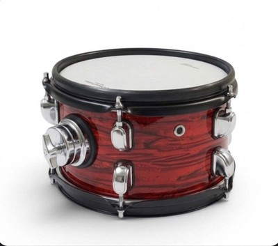 Dolby 8  Electronic RED WOOD TOM w 3 Triggers for Roland Alesis Drum