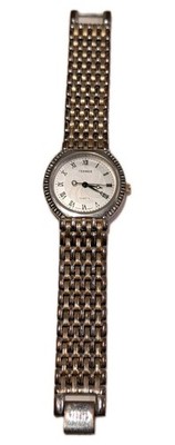 Bijoux Terner Women s Quartz Watch Silver Tone Roman Numeral Stretch Band Untest