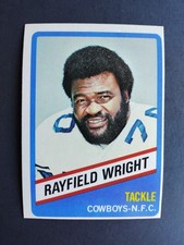 1976 Wonder Bread All-Star Series - Rayfield Wright #8 - Dallas Cowboys - NM