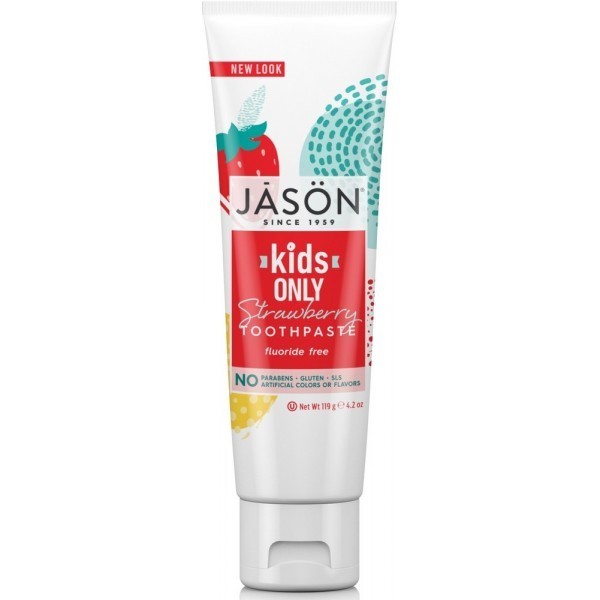 Jason Bodycare Kids Strawberry Toothpaste 119G - Image 2