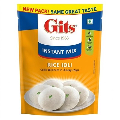Rice Idli Mix Frühstücksmix Quick Breakfast Instant Fertigmischung 200g Indiero