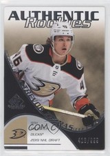 2021 Upper Deck SP Game Used 2003-04 Retro Rookies /999 Trevor Zegras #RC-10 f4k