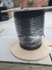 50 Metres 1.5mm 2 Core And Earth FP200 in black. COLLECTION ONLY.