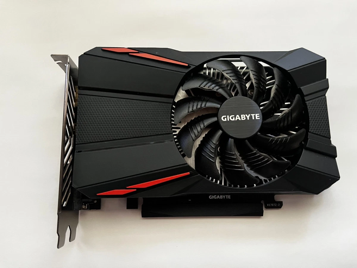 GIGABYTE NVIDIA GeForce GTX 1050 Ti 4 GB Memory Computer Graphics