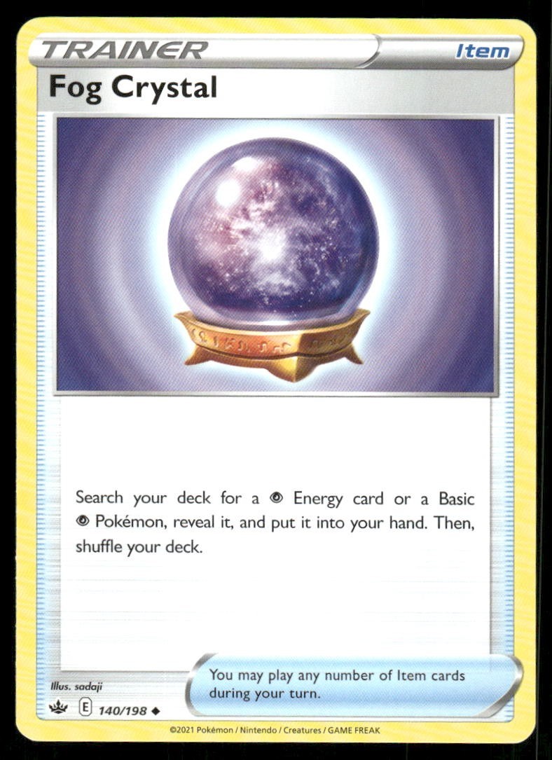 Pokémon TCG Fog Crystal Uncommon Regular
