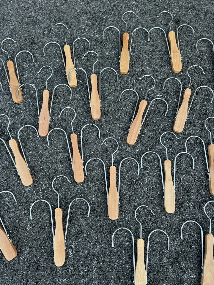 Винтажные вешалки для шляп, набор из 31 компактных вешалок для шляп гардероба, крючок - Изображение 3 из 4