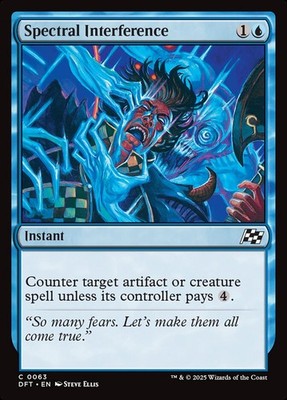 Spectral Interference | #63 | DFT | MTG | Regular | Mint