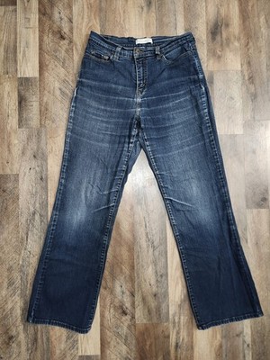 Levi's 512 Perfect Slimming Bootcut Jeans Womens 12 M Blue Denim 30x31