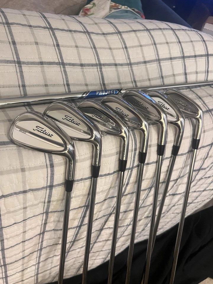 T200 Titleist, Project X 6.0, Juego completo de 8 hierros, TOTALMENTE NUEVO Foto 2 de 4