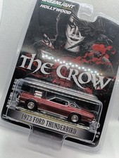 GREENLIGHT HOLLYWOOD : 1973 Ford Thunderbird - The Crow 1:64 NIP Movie Car 1/64