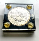 1902-O Morgan Silver Dollar $1 New Orleans Vintage Holder Better AU/BU Estate