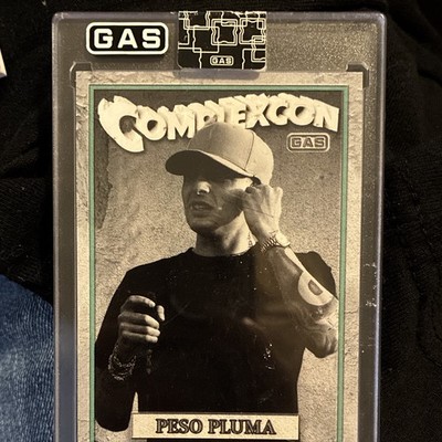 GAS ComplexCon 2024 Peso Pluma PP-1 Hologram Non-Sport Trading Card