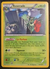 Roserade 15 LP non Holo Rare 