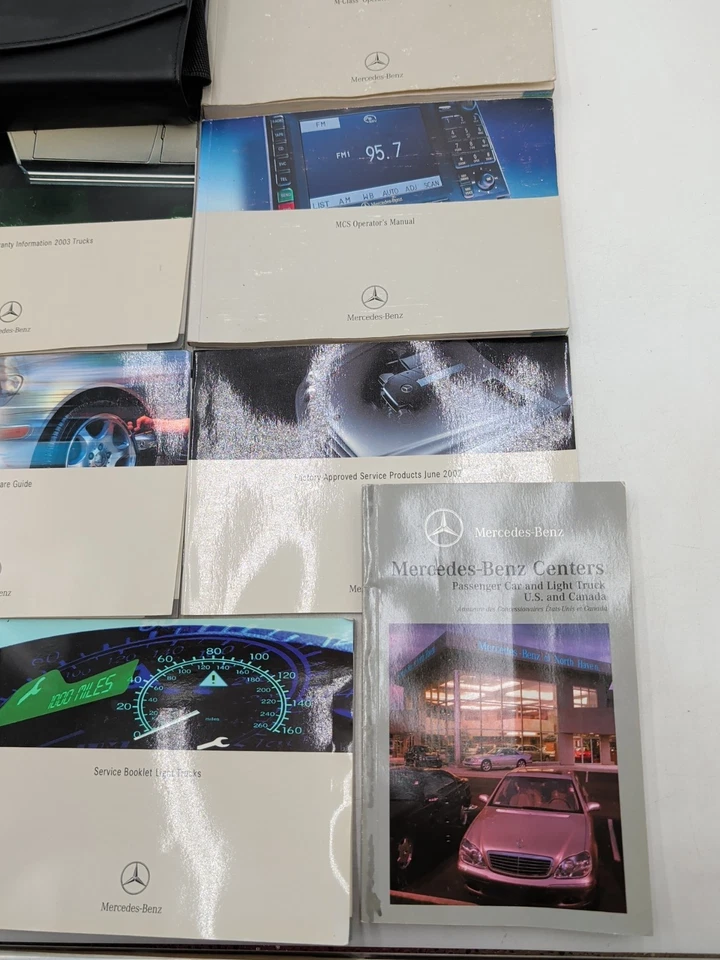 Mercedes Benz Clase M 2003 manual del propietario con estuche ML320 350 500 55AMG Foto 3 de 4