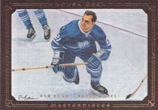2008-09 Upper Deck Masterpieces Brown Framed Bobby Baun Toronto Maple Leafs #52