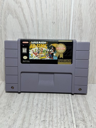 Super Mario All Stars (Super Nintendo, SNES) - Authentic - Tested