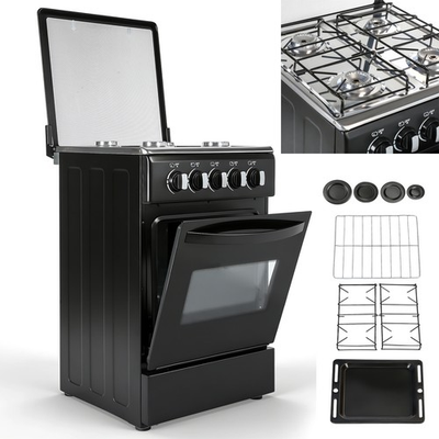 #ad RV Gas Range 31quot; Tall Propane Range Oven with 4 Burners Stove for RV Apartment $369.99