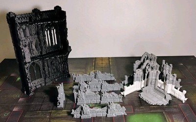 Scatter Terrain Set Lot Perfect For Warhammer 40k Kill Team & Trench Crusade 