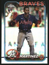2024 Topps Chrome Logofractor #294 J.P. Martinez RC - BB
