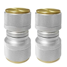 Door Handle Knob 2 Set, Bathroom Shower Glass Door Handle Knob with Solid Alu...