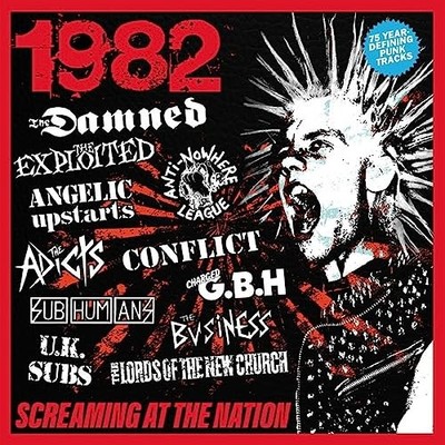 VARIOUS ARTISTS - 1982 - SCREAMING AT THE NATION - 3CD CLAMSHELL BOX 3CD - D4z