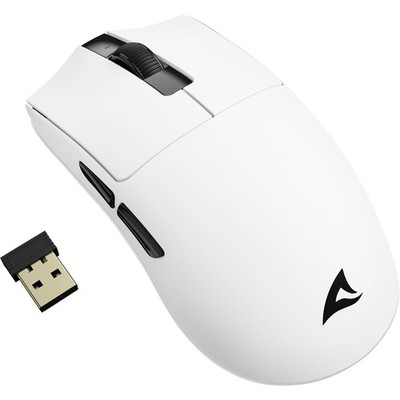 Sharkoon FIREGLIDER One, Gaming-Maus, optisch, 12000dpi, USB, kabellos, 5