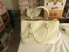 New Ralph Lauren Creme Shoulder Bag