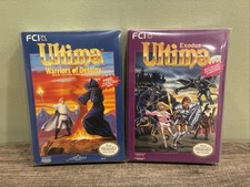 Ultima: Warriors of Destiny & Exodus Nintendo Entertainment System 1989 Box Only