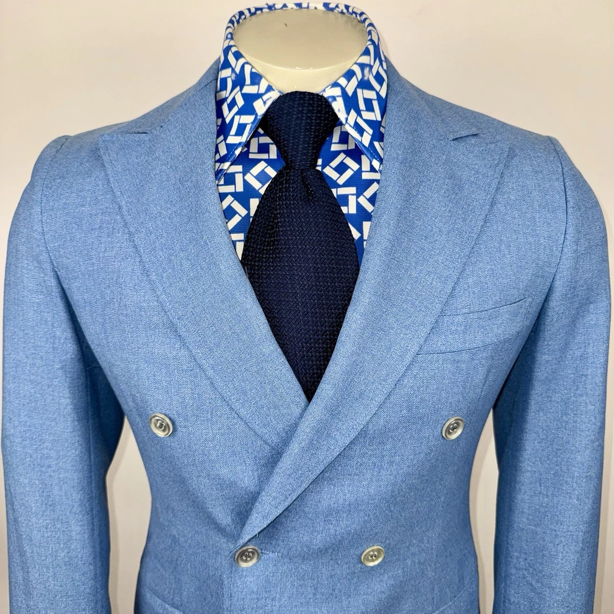 Vintage Double Breasted Suit In Men's Vintage Suit Jackets