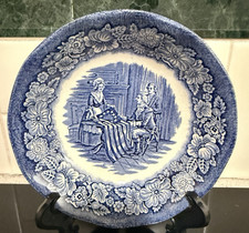 Liberty Blue Historic Colonial Scenes Betsy Ross 5" Fruit/Sauce/Dessert Bowl s 