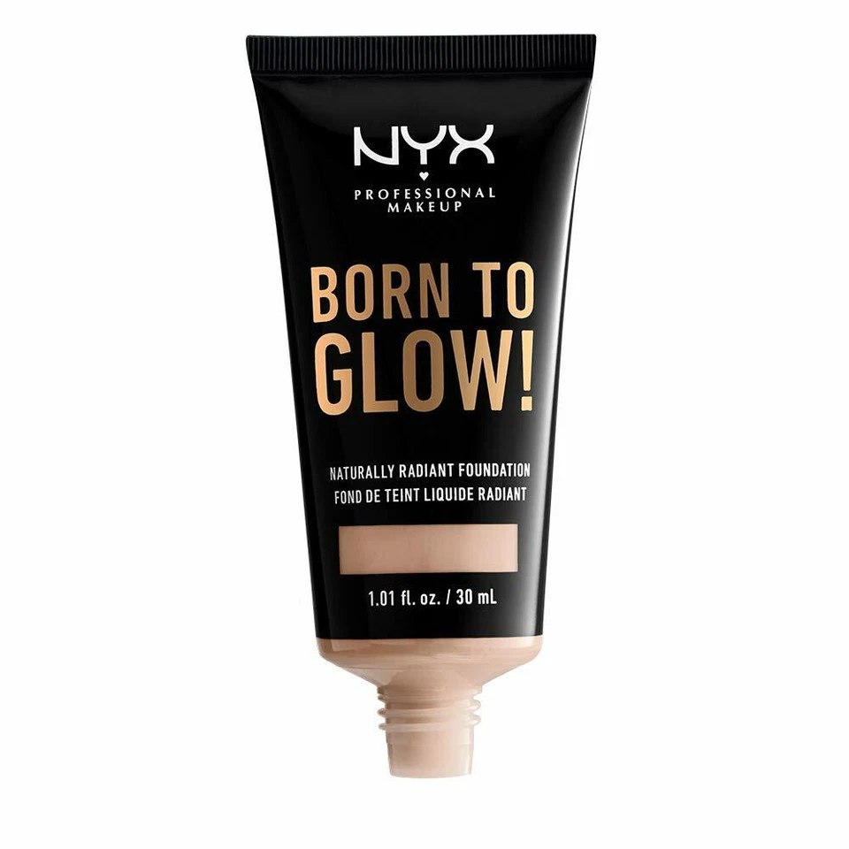 Base NYX MAKEUP Born To Glow Naturally Radiant 1,01 oz Elige Color Foto 3 de 4