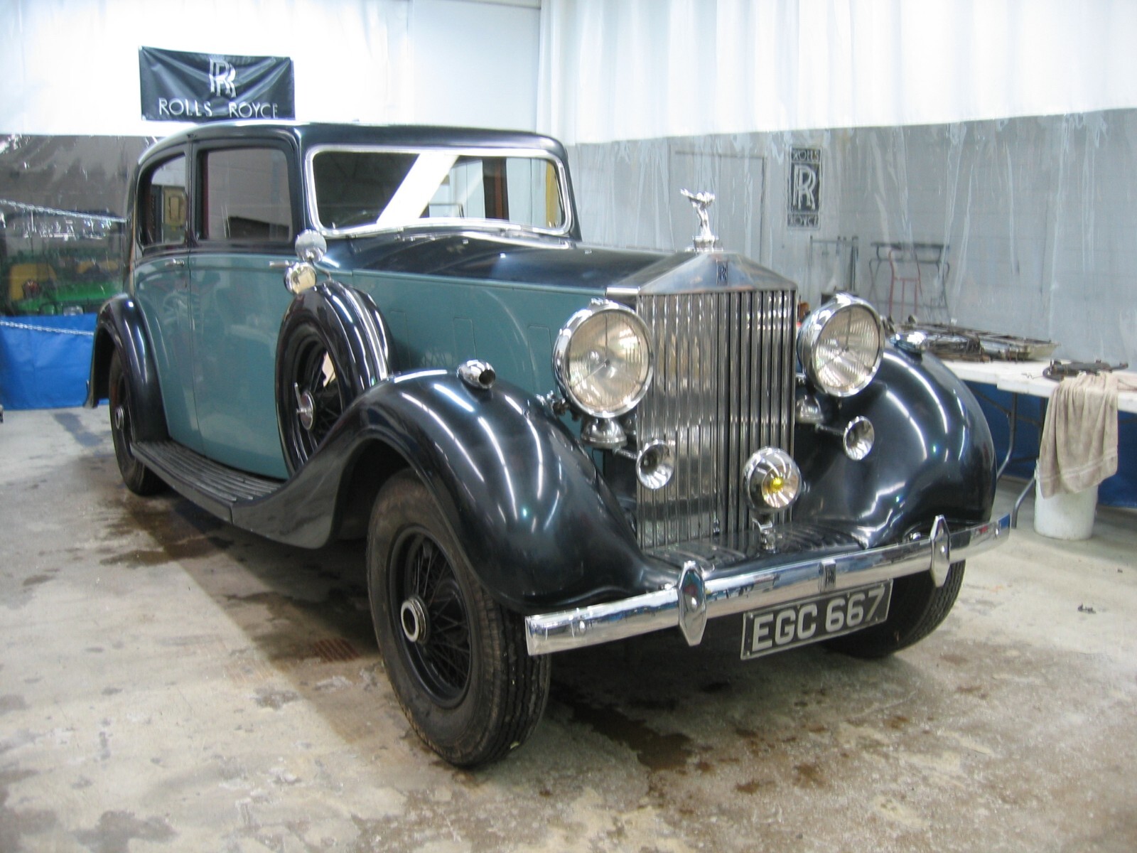 Rotaflare spot light Rolls-Royce Phantom II 20/25 Phantom III  Bentley & Aston
