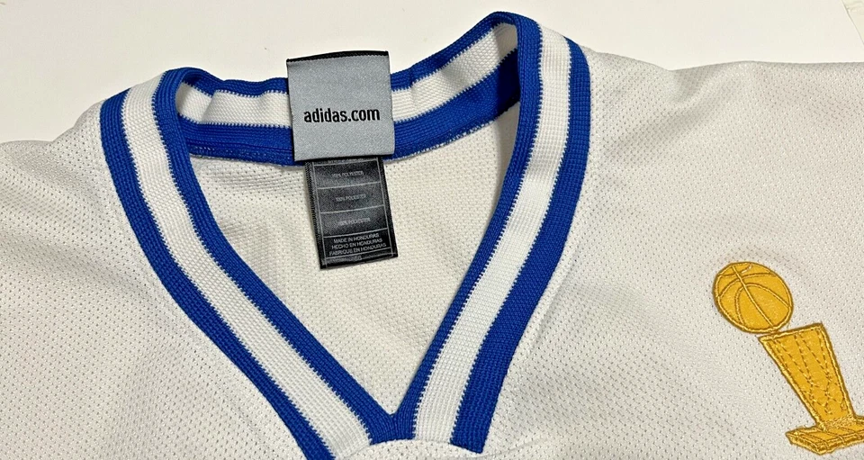 Camiseta deportiva cosida DWIGHT HOWARD 12 Orlando Magic para hombre Finales de la NBA Trofeo Dorado 56 Adidas Foto 4 de 4