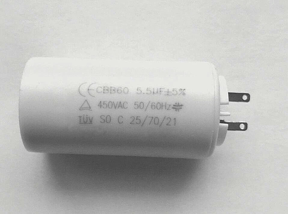 Condensateur de 5.5 uF (µF) 20Nm 203611A pour moteur SOMFY ou SIMU