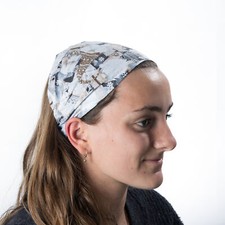 Ladies womens headband hairband head hair wrap band turban yoga elastic chemo