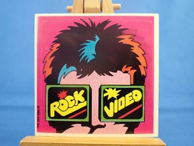 AGI Rock Star Concert Stickers 1985 Rock Video