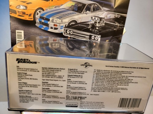 Diecast 1:43 italian newstand collection FAST'N FURIOUS PLYMOUTH GTX 1971 - Foto 24 di 24